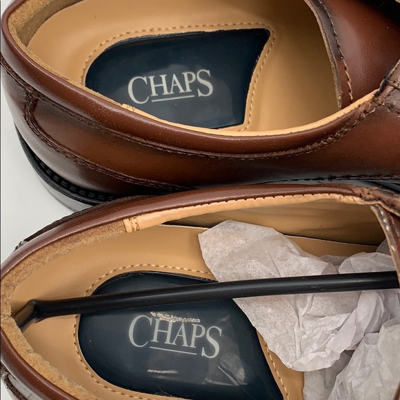 Chaps men’s 9.5 Lipscomb oxford loafers leather - Picture 5 of 7